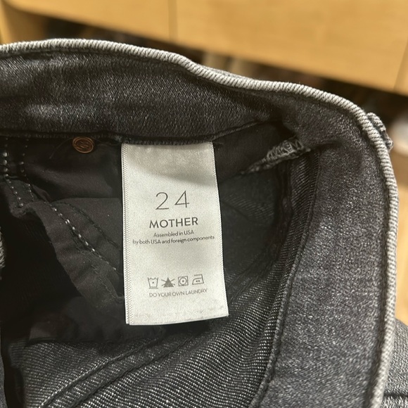 MOTHER The Pixie Dazzler Ankle Fray size 24 B1355 - Picture 6 of 8